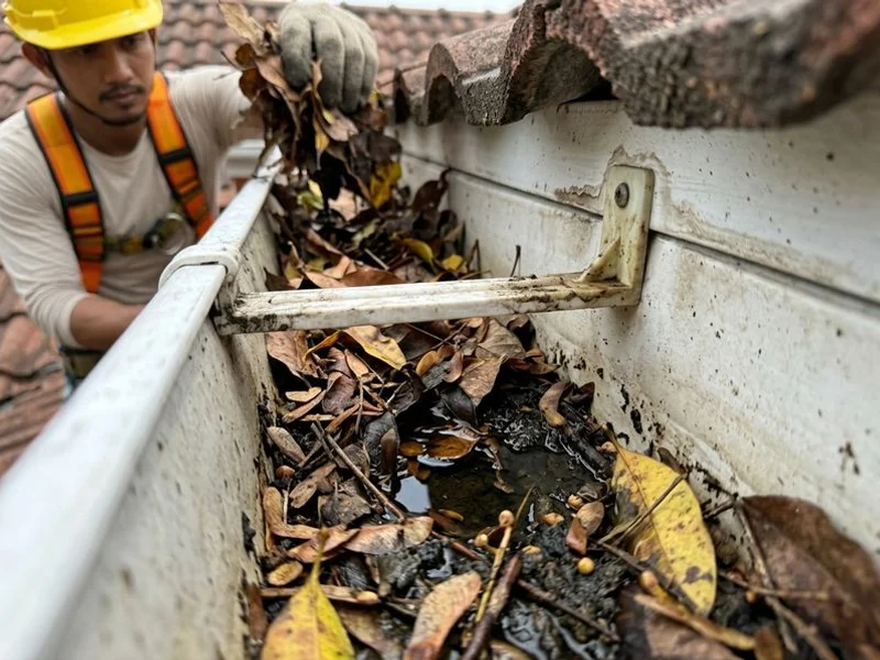 Gutter & Downpipe Repair example