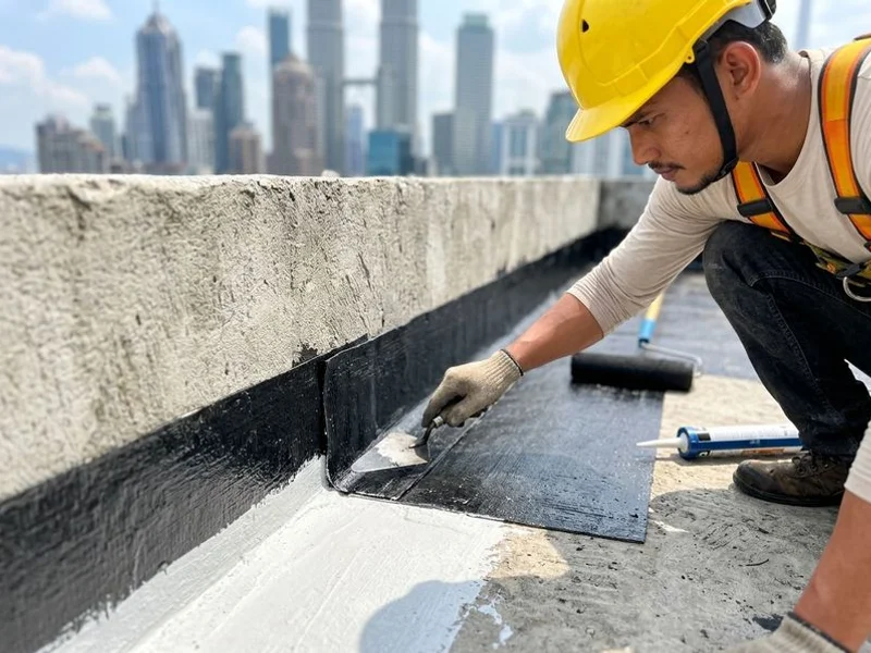 Roof Waterproofing example