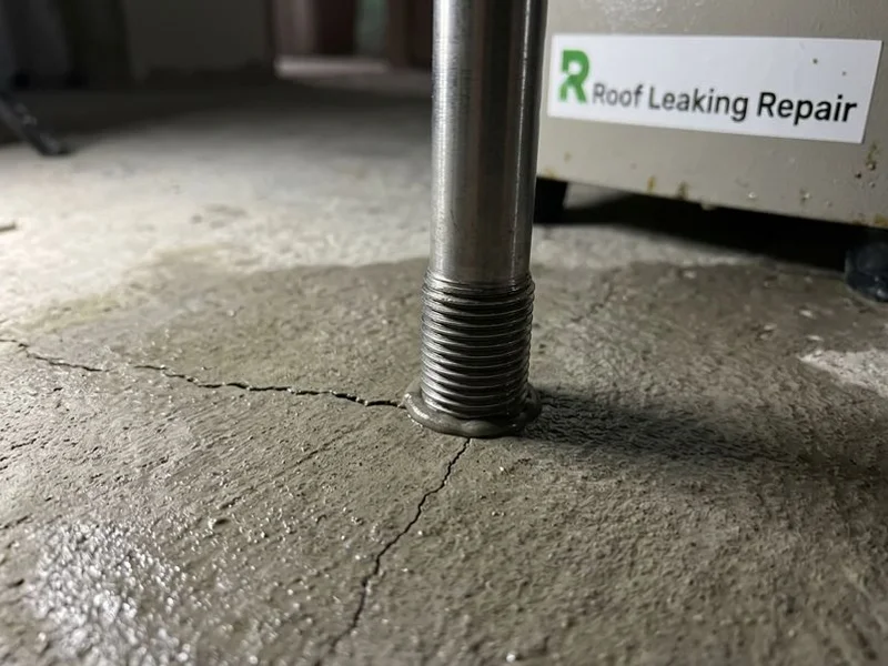 PU Injection Waterproofing example